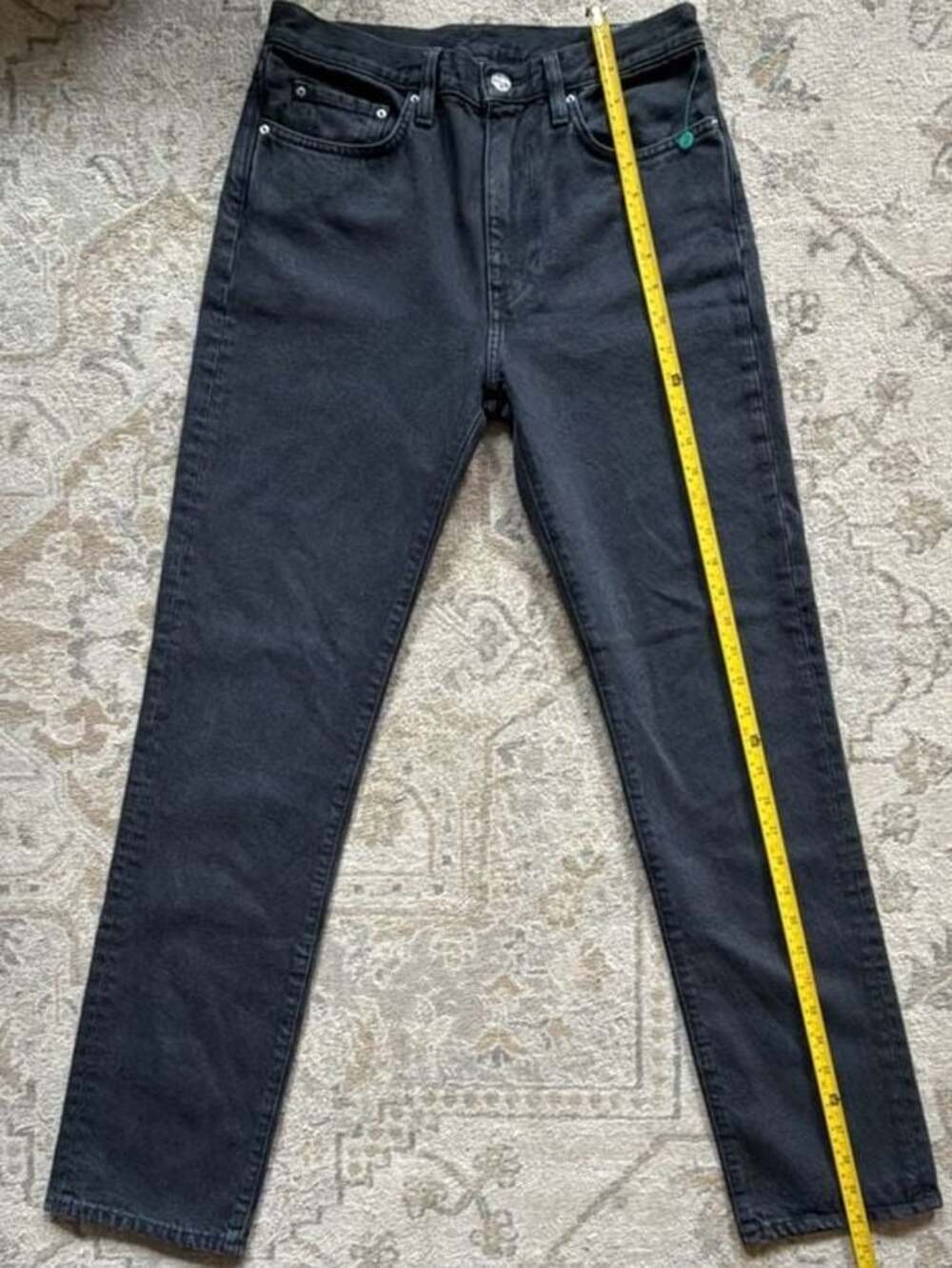 Totême Regular Fit Denim Jeans Black